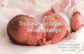 Trastornos de deglución en neonatología