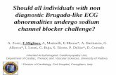 Should all individuals with non diagnostic Brugada-like ECG