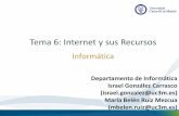Tema 6: Internet y sus Recursos