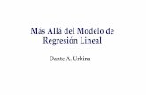 Más Allá del Modelo de Regresión Lineal