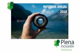 INFORME ANUAL 2018 - plenainclusion andalucia