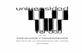 PSICOLOGA Y ORGANIZACI“N - Universidad del Azuay