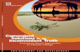 Convenient Solutions Inconvenient Truth - World Bank Group