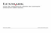 Gua de referencia rpida de Lexmark Interpret S400 Series
