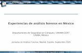Experiencias de anlisis forense en M©xico - RedIRIS