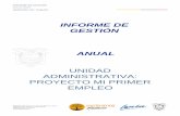 INFORME DE GESTIÓN ANUAL - Ministerio del Trabajo – Ecuador