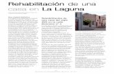 rehabilitacion casa en La Laguna - infomadera.net