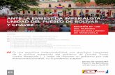 ANTE LA EMBESTIDA IMPERIALISTA… UNIDAD DEL PUEBLO DE ...