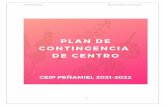 CEIP Peñamiel (Sonseca) PLAN DE CONTINGENCIA CURSO 2021 …