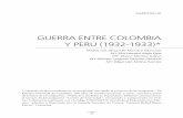 GUERRA ENTRE COLOMBIA Y PERÚ (1932-1933)*