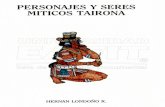 Personajes y seres míticos tairona