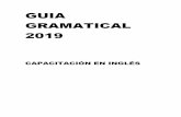 GUIA GRAMATICAL 2019