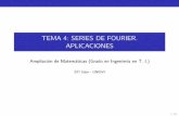 TEMA 4: SERIES DE FOURIER. APLICACIONES