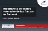 Importancia del marco normativo de las fianzas en Panamá