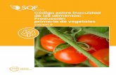 Código sobre inocuidad de los alimentos: Producción ...