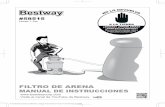 FILTRO DE ARENA MANUAL DE INSTRUCCIONES