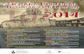 AA.VV. San Lorenzo Cartel Semana Cultural 2014