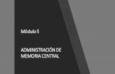Módulo5 ADMINISTRACIÓN DE MEMORIA CENTRAL