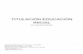 INICIAL TITULACIÓN EDUCACIÓN - UNEMI