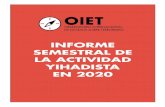 INFORME SEMESTRAL DE LA ACTIVIDAD YIHADISTA EN 2020