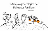 Manejo Agroecológico de Biohuertos Familiares