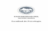 UNIVERSIDAD DEL ACONCAGUA Facultad dePsicología