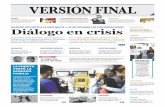 Diálogo en crisis - 2016.versionfinal.com.ve