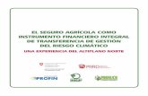 el seguro agrícola como Instrumento FInancIero Integral de ...