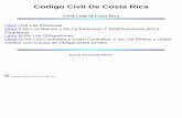 Codigo Civil De Costa Rica - Cejamericas