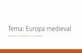 Tema: Europa medieval