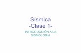 Sísmica -Clase 1-