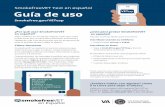 SmokefreeVET Text en español Guía de uso