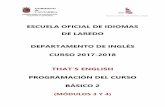 ESCUELA OFICIAL DE IDIOMAS DE LAREDO DEPARTAMENTO DE ...