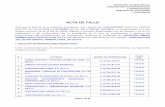 ACTA DE FALLO - Unidad de Transparencia y Archivos del ...