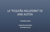 LA “PEQUEÑA INGLATERRA” DE JANE AUSTEN