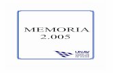 MEMORIA MEMOR 2.005 IA - unav.ws