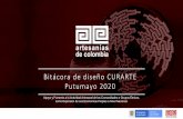 Bitácora de diseño CURARTE Putumayo 2020