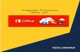Preguntas Frecuentes Office 365 - Francisco Gavidia University