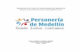 RENDICIÓN DE CUENTAS PERSONERÍA DE MEDELLÍN