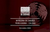 BITÁCORA DE DISEÑO PENSILVANIA - CALDAS