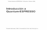 Introducción a Quantum-ESPRESSO - Main/Grupo de ...