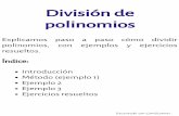 division de polinomio - miguelservet2020.files.wordpress.com