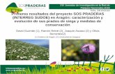 Primeros resultados del proyecto SOS PRADERAS (INTERREG ...