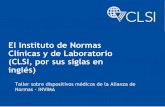 El Instituto de Normas Clínicas y de Laboratorio (CLSI ...