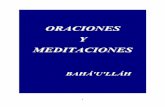 Oraciones y Meditaciones - bibliotecabahai.com