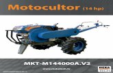 Motocultor (14 hp) - Mekatech