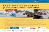 EXPERTO UNIVERSITARIO EN Medicina de montaña y en …