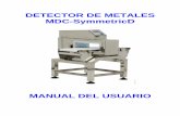 DETECTOR DE METALES MDC-SymmetricD