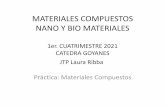MATERIALES COMPUESTOS NANO Y BIO MATERIALES