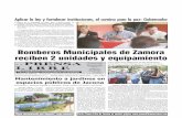 Bomberos Municipales de Zamora reciben 2 unidades y ...